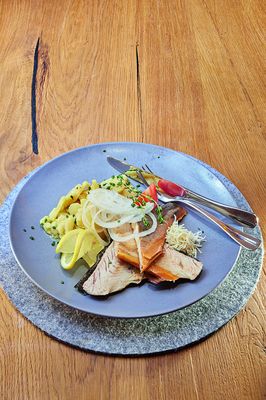 Räucherfischmenü