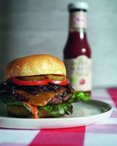 Spak Barbecue Sauce und Burger