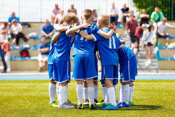 Kinder-Fußball-Mannschaft