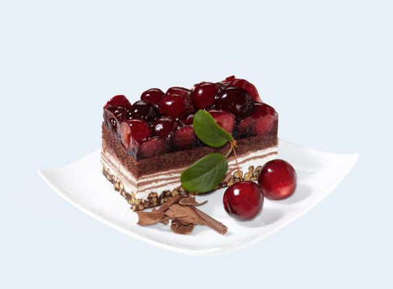 Kirsch-Schoko-Crisp-Schnitte - 5545
