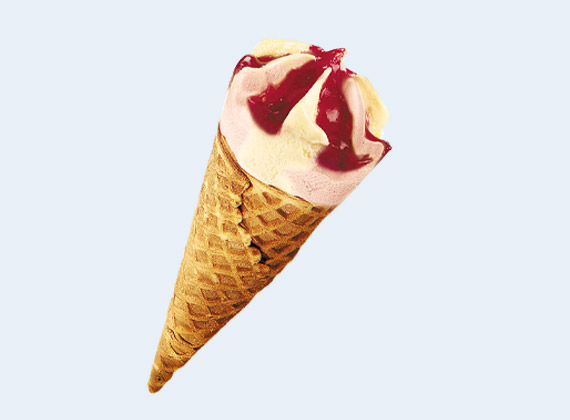 Artikelbild Waffeltüte Erdbeer 6186