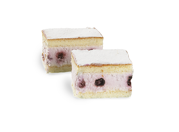 Artikelbild Mini Joghurt Heidelbeerschnitten 5565