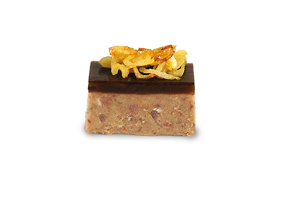 Artikelbild Mangalitza mit Zwiebelconfit Millefeuille 8611